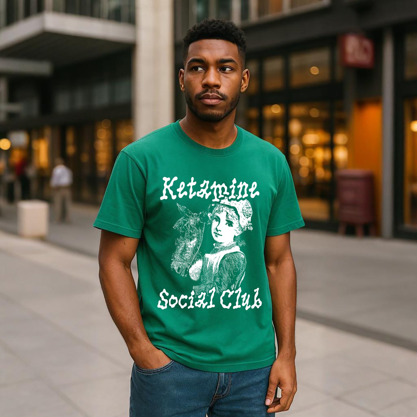 Special K Social Club Neck Short-Sleeve T-Shirt Soft & Breathable