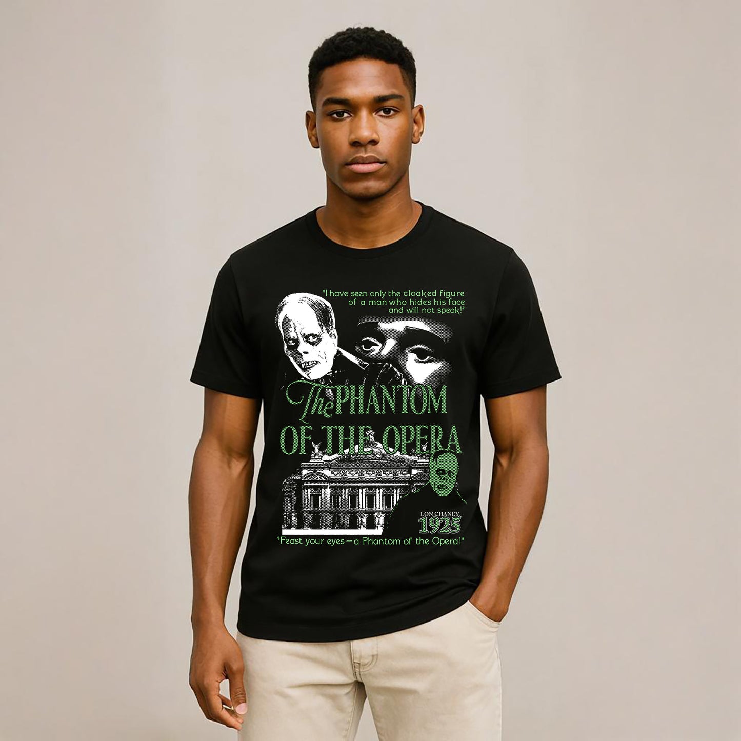 The Phantom of The Opera 1925 T-Shirt Soft and Breathable