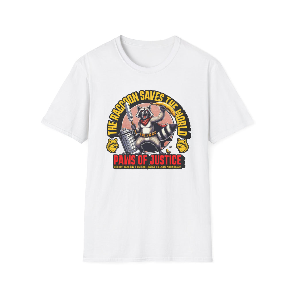 Raccoon Street Hero Paws Of Justice - Classic Fit