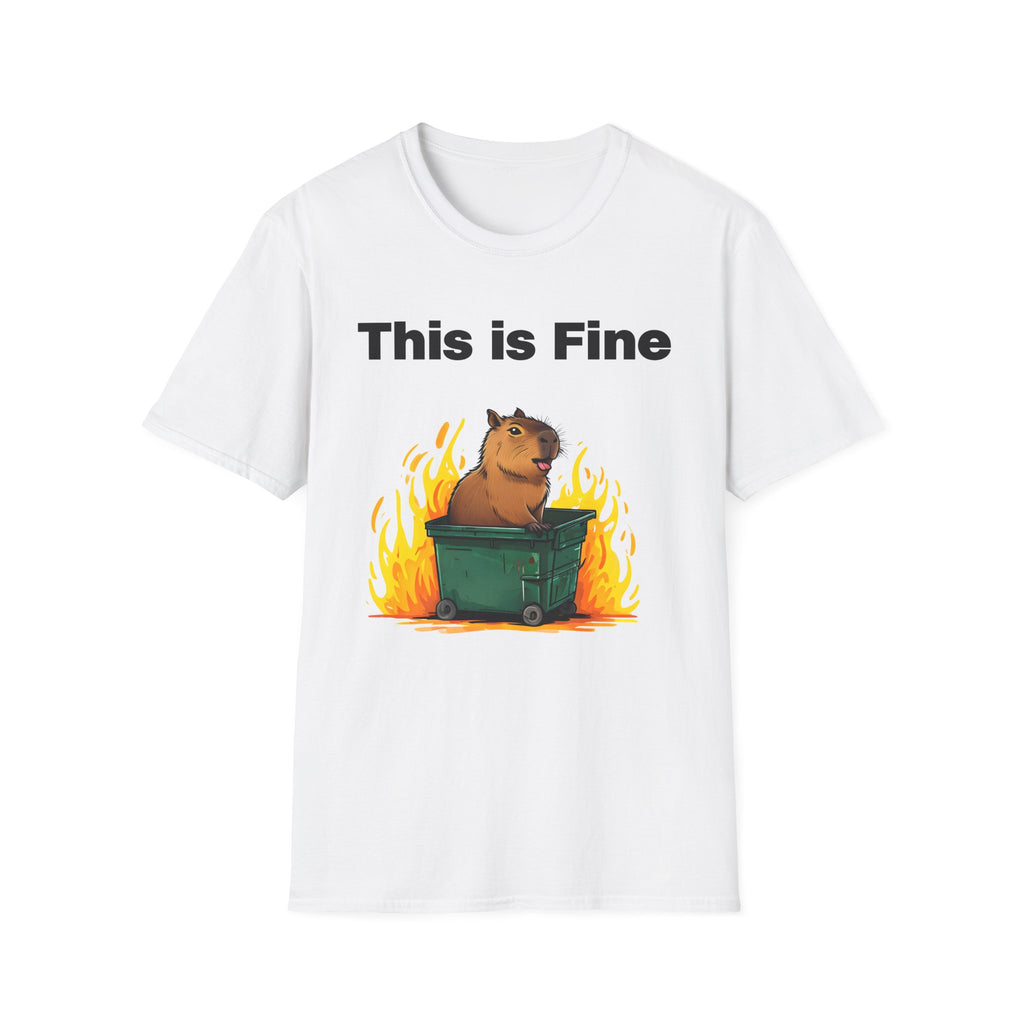 This Is Fine Capybara - Classic Fit
