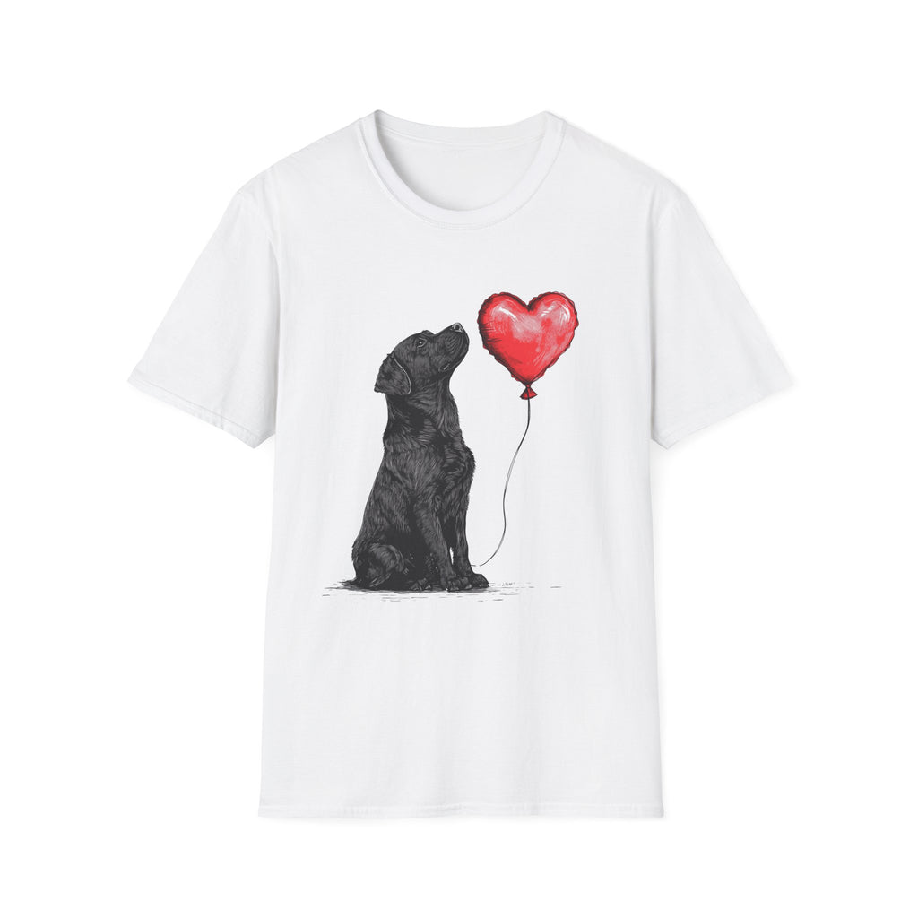 Black Labrador Heart - Classic Fit