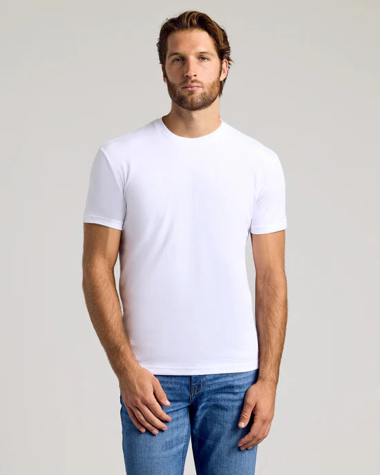 6 Pack Crew Neck Short-Sleeve T-Shirt Soft & Breathable