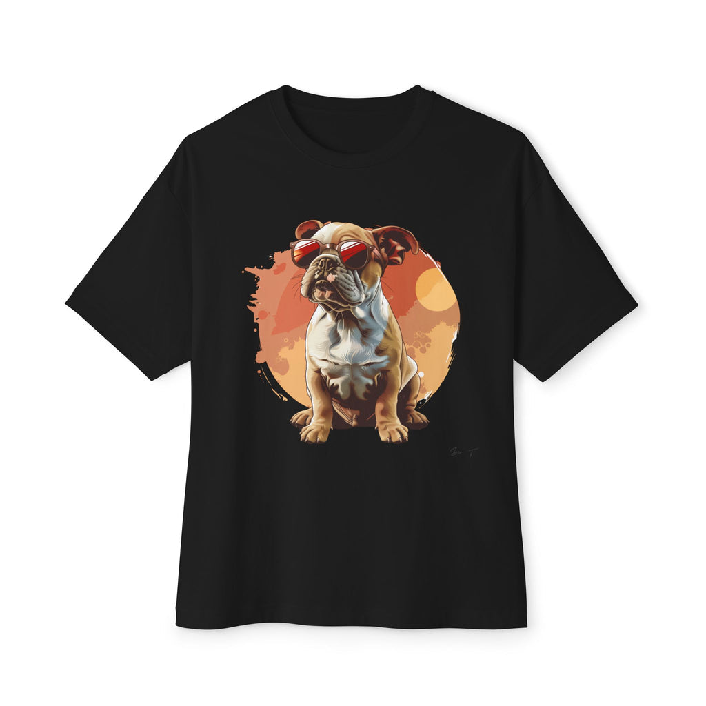 Cute Bulldog Puppy - Oversized Fit