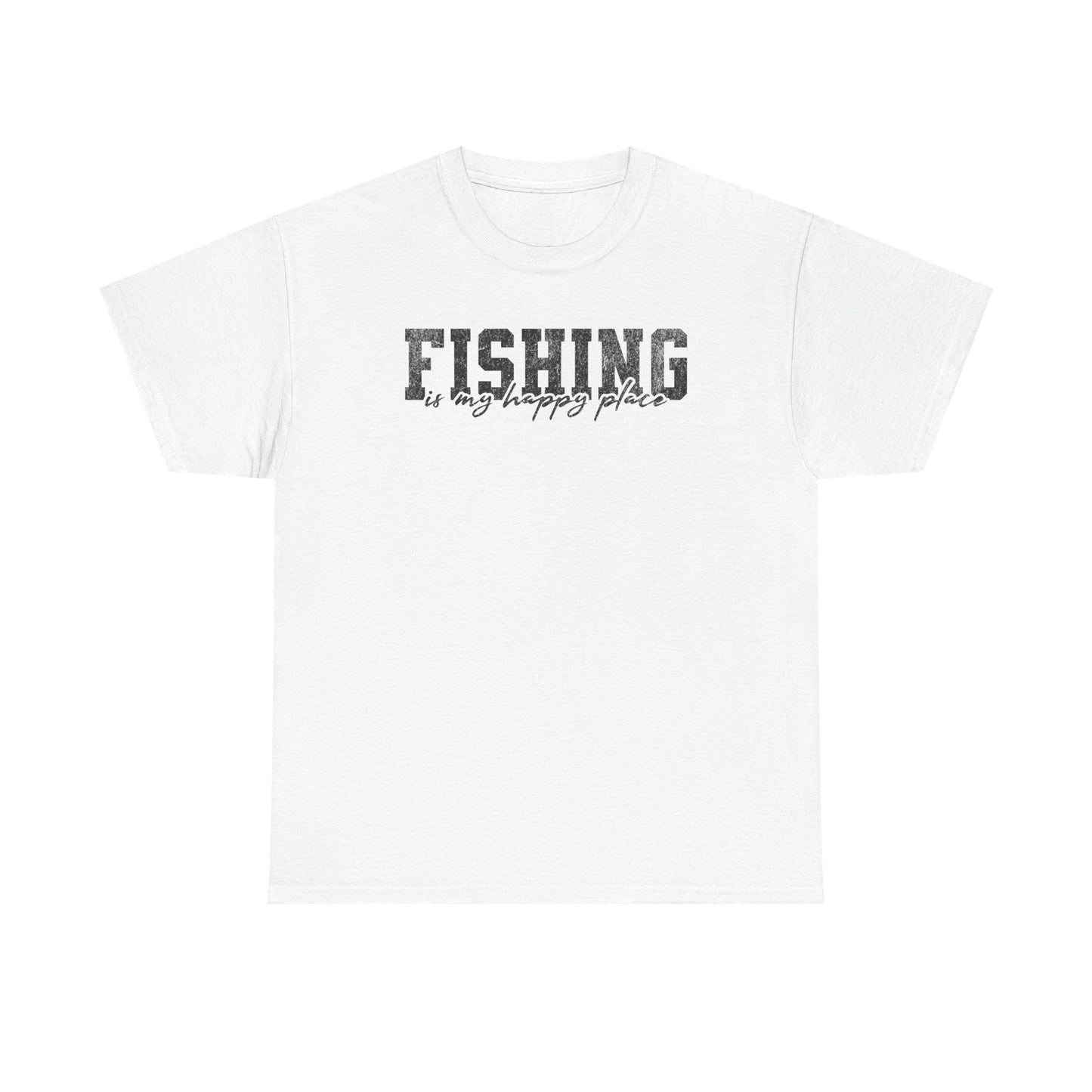 11-Fishing Puns Shirt Crew Neck Short-Sleeve T-Shirt – Classic & Comfortable