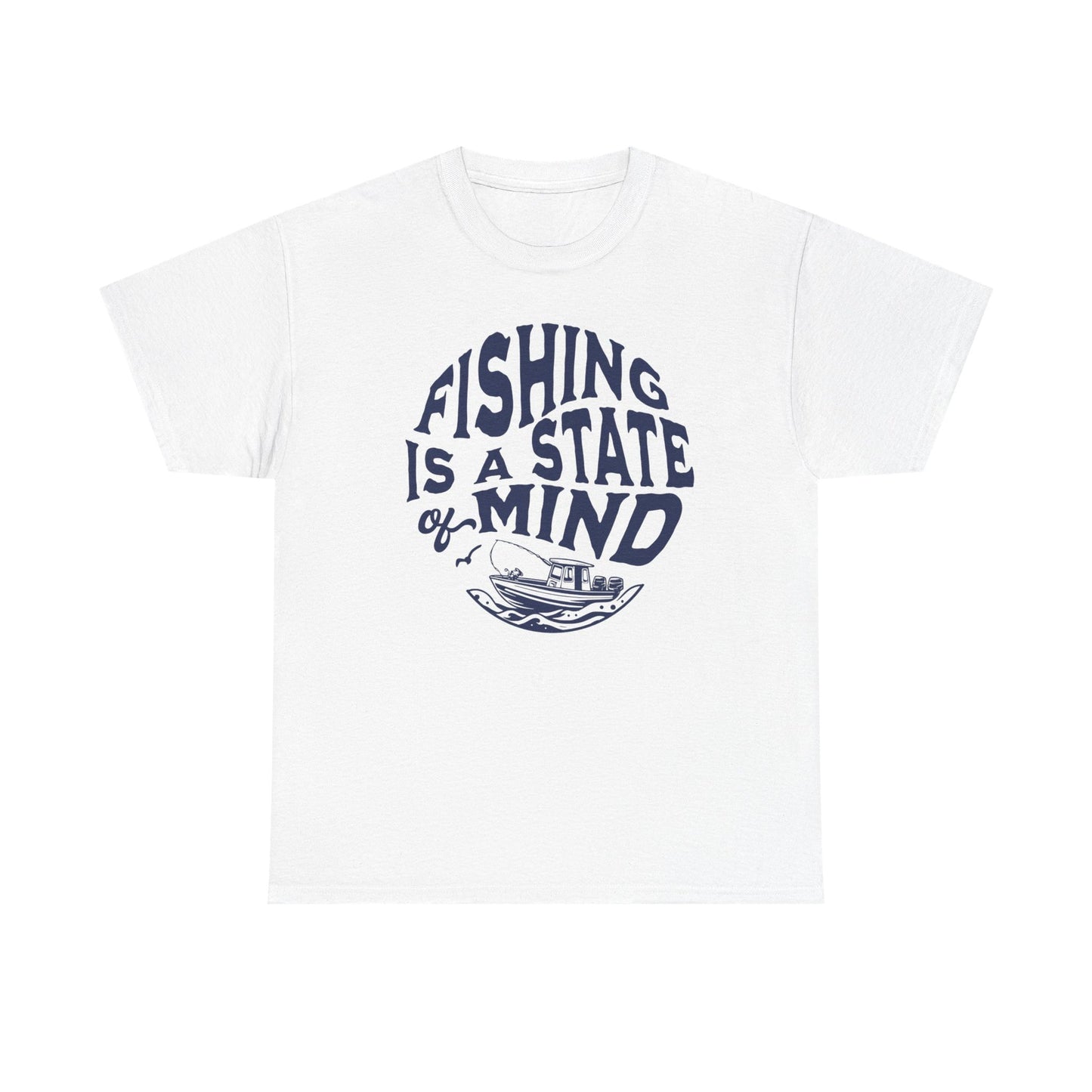10-Fishing Puns Shirt Crew Neck Short-Sleeve T-Shirt – Classic & Comfortable