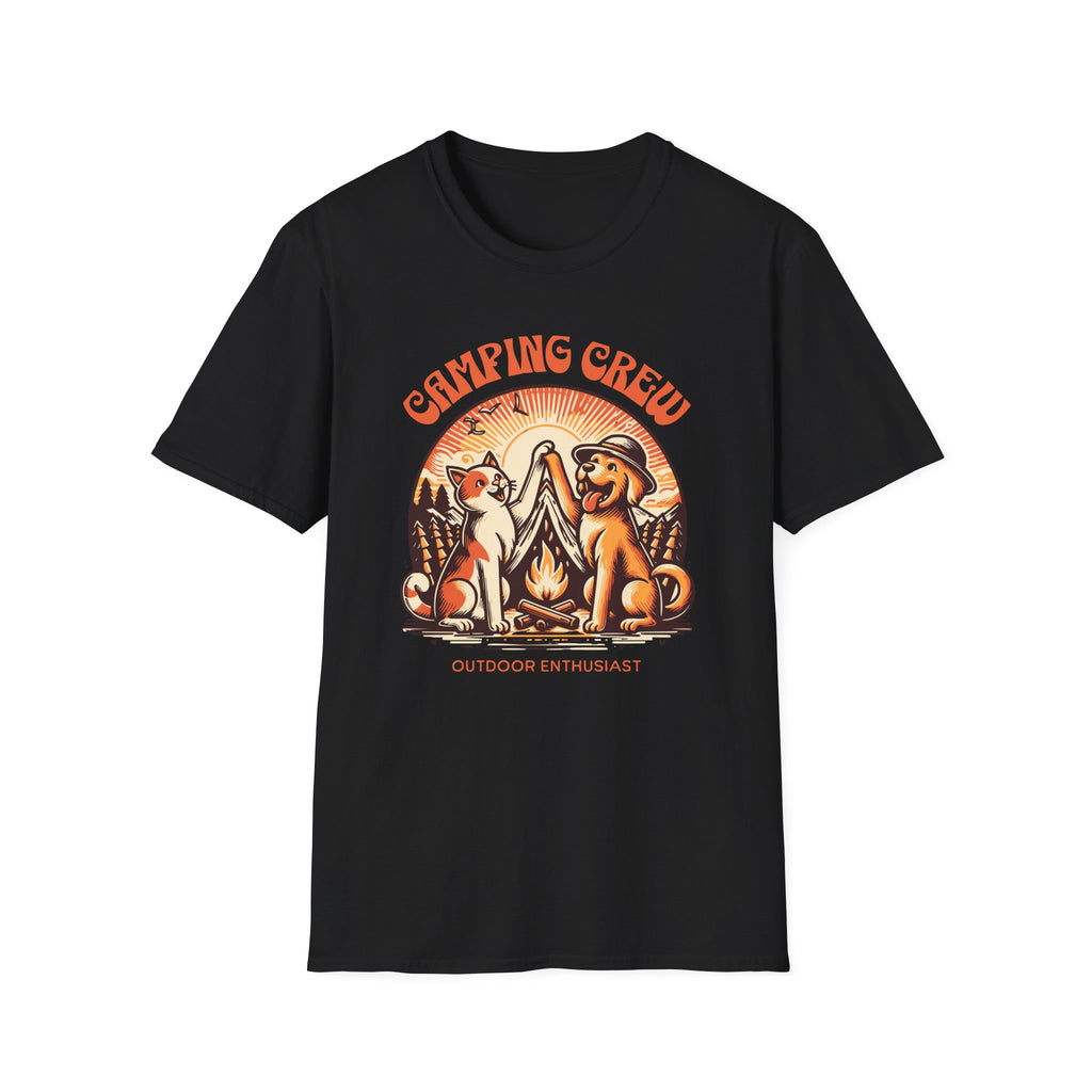 Cat Dog Camping Crew - Classic Fit