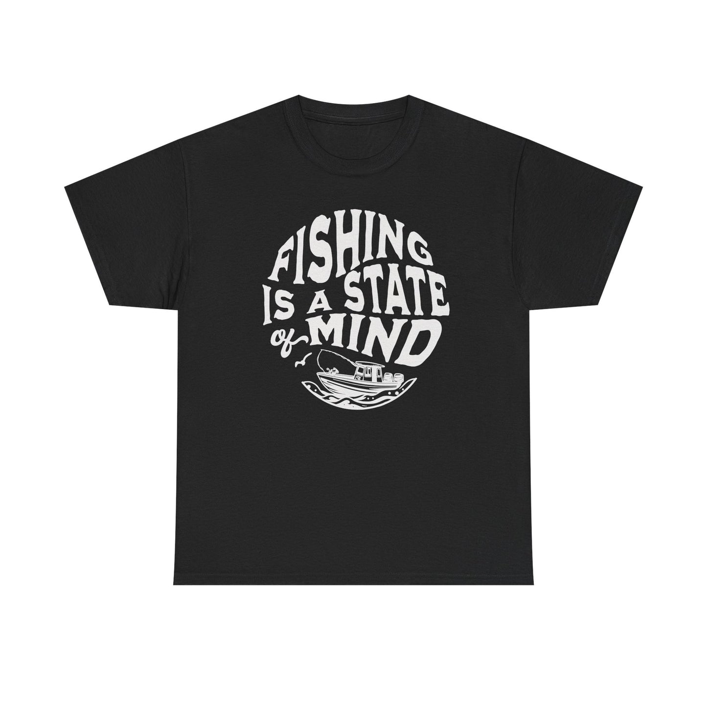 10-Fishing Puns Shirt Crew Neck Short-Sleeve T-Shirt – Classic & Comfortable