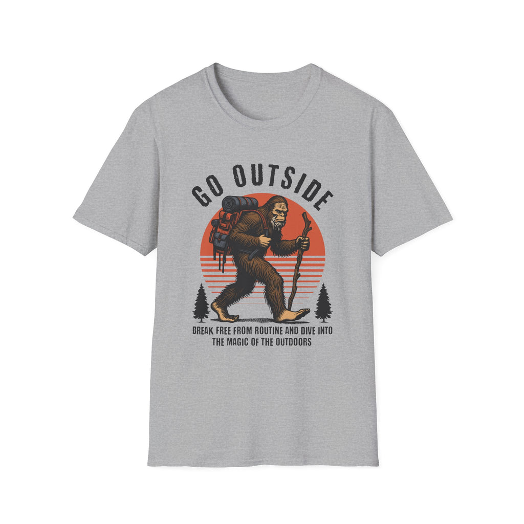 Bigfoot walking go outside - Classic Fit