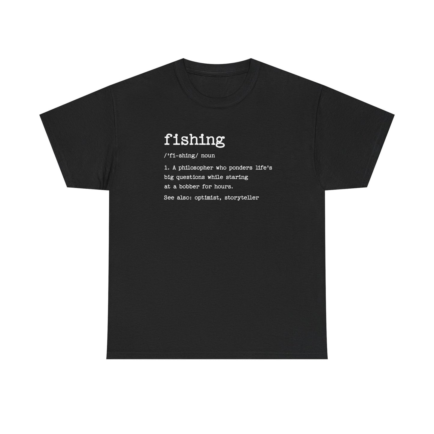 5-Fishing Puns Shirt Crew Neck Short-Sleeve T-Shirt – Classic & Comfortable