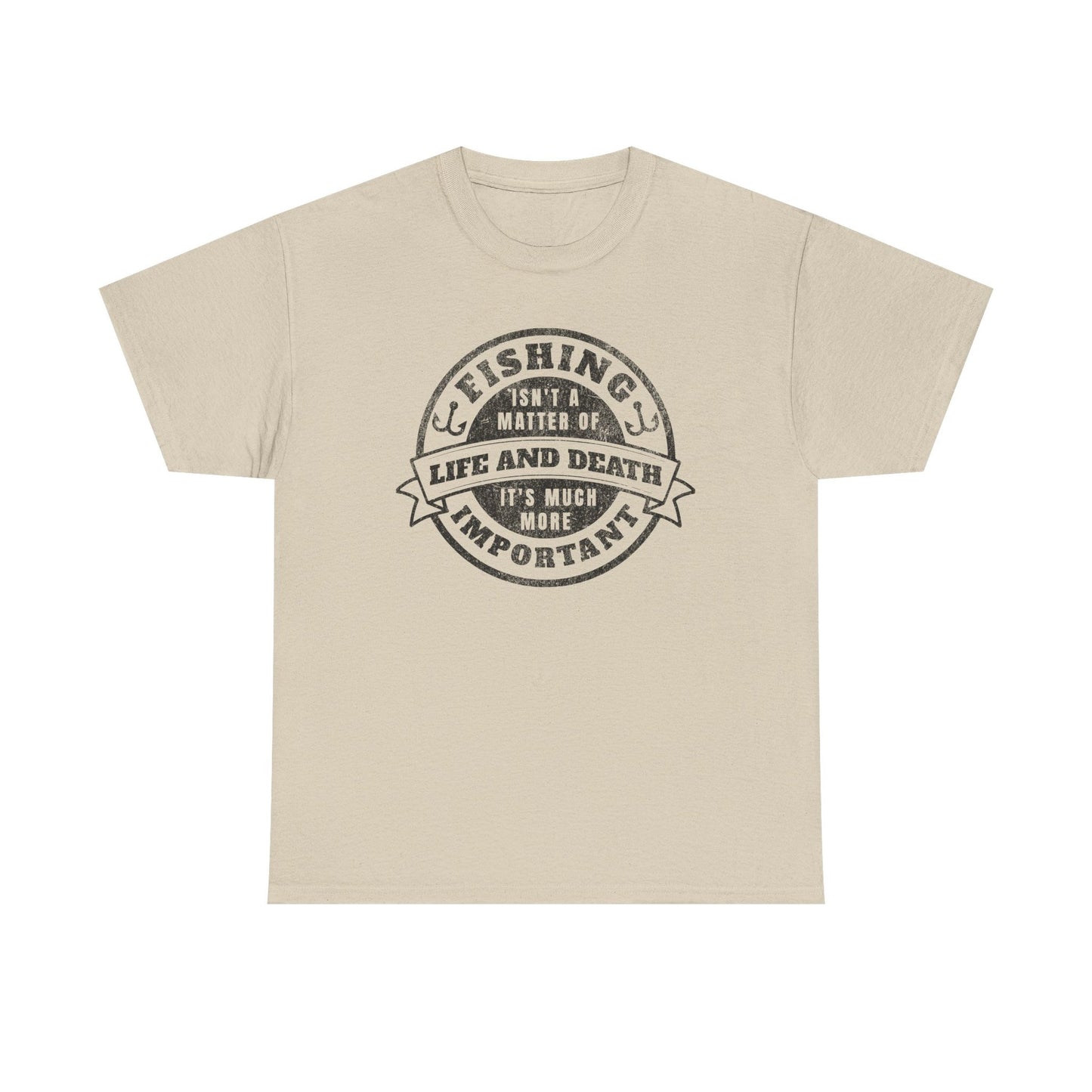 6-Fishing Puns Shirt Crew Neck Short-Sleeve T-Shirt – Classic & Comfortable
