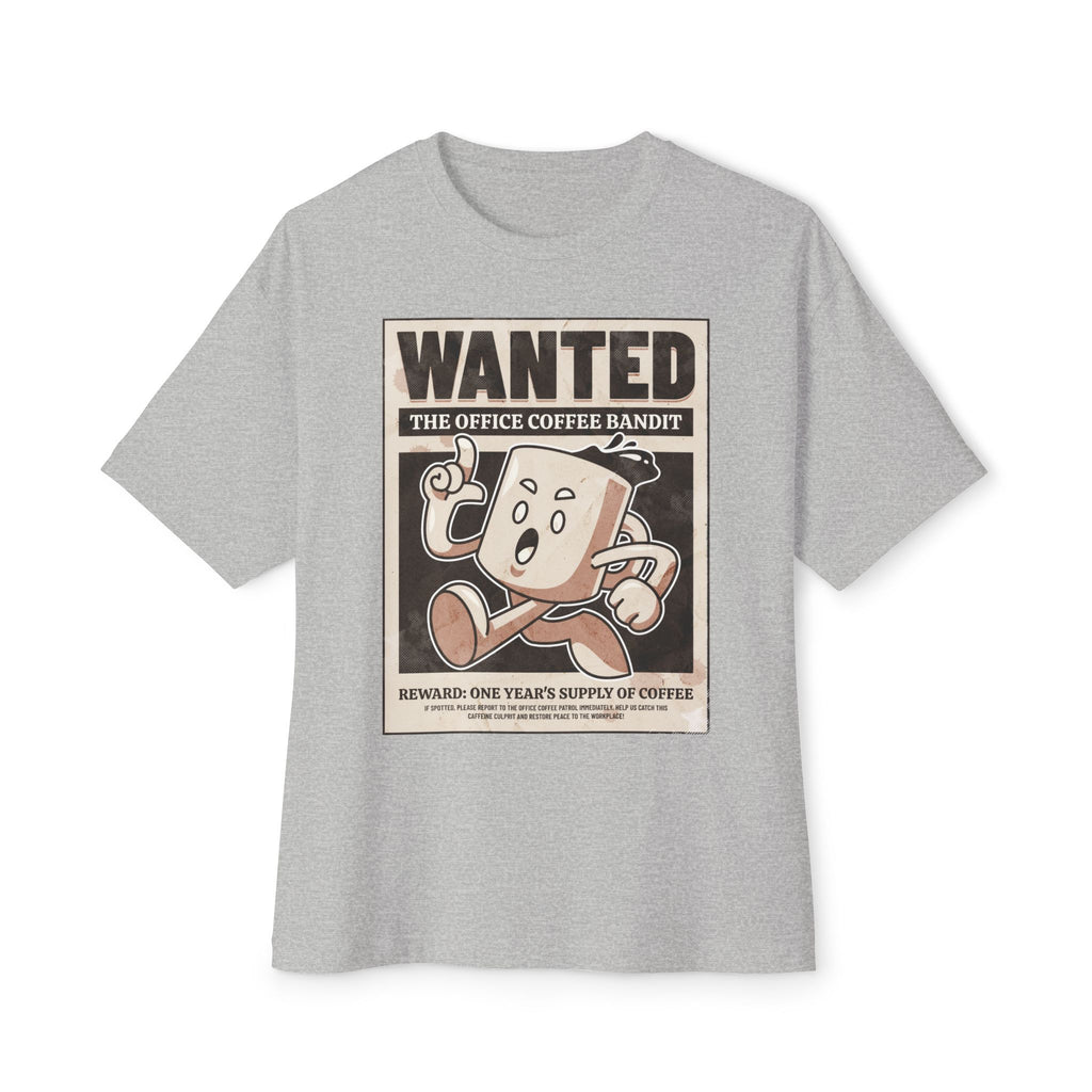 Coffee WANTED - Oversized Fit Shirt
