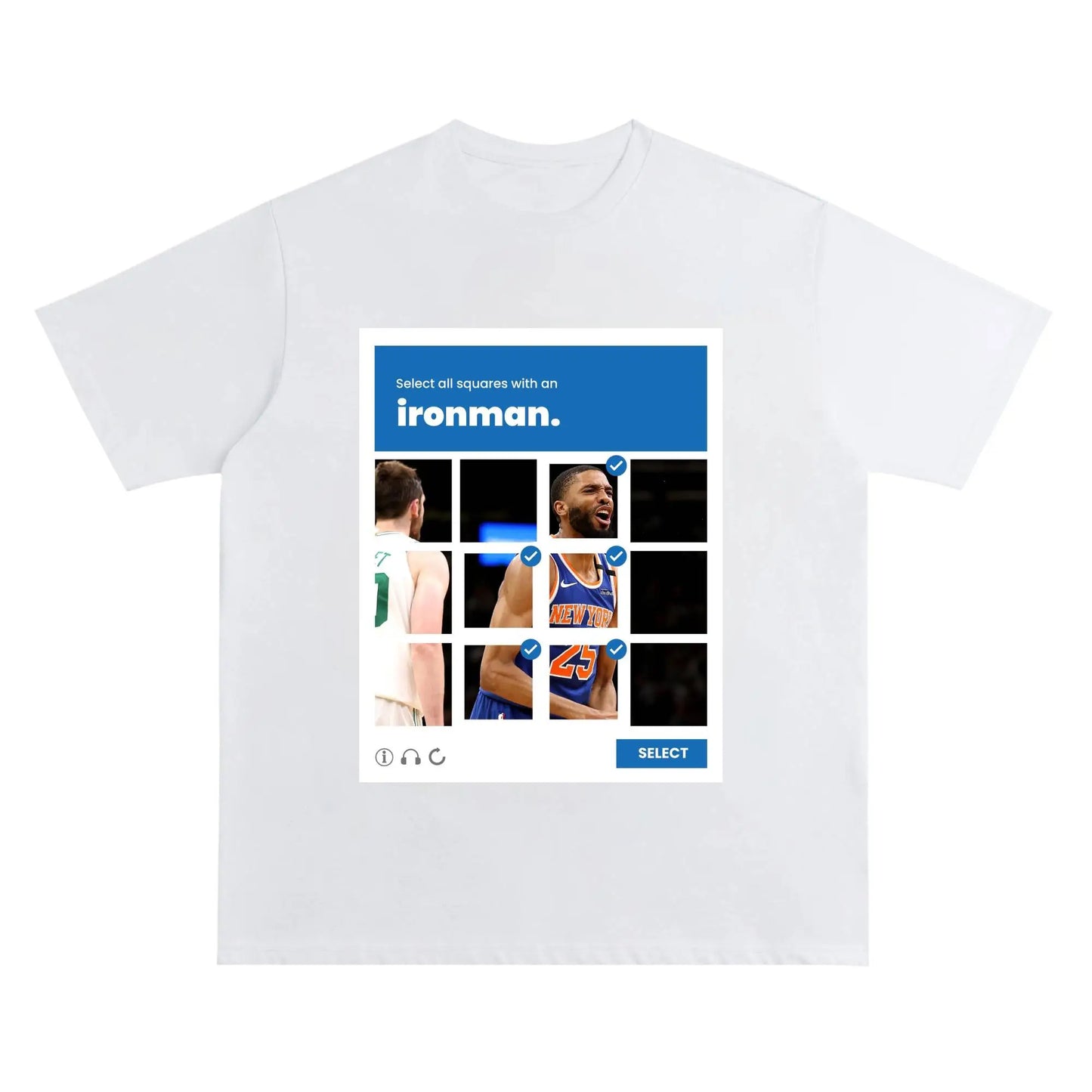 I’m Not a Robot, I Just Love the NKY” – Starting 5 Verified Tee Crew Neck Short-Sleeve T-Shirt