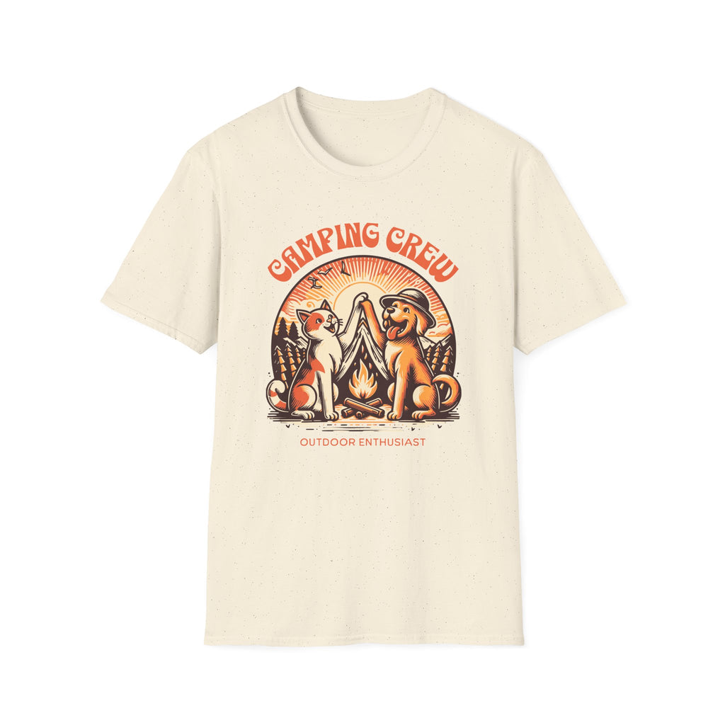 Cat Dog Camping Crew - Classic Fit