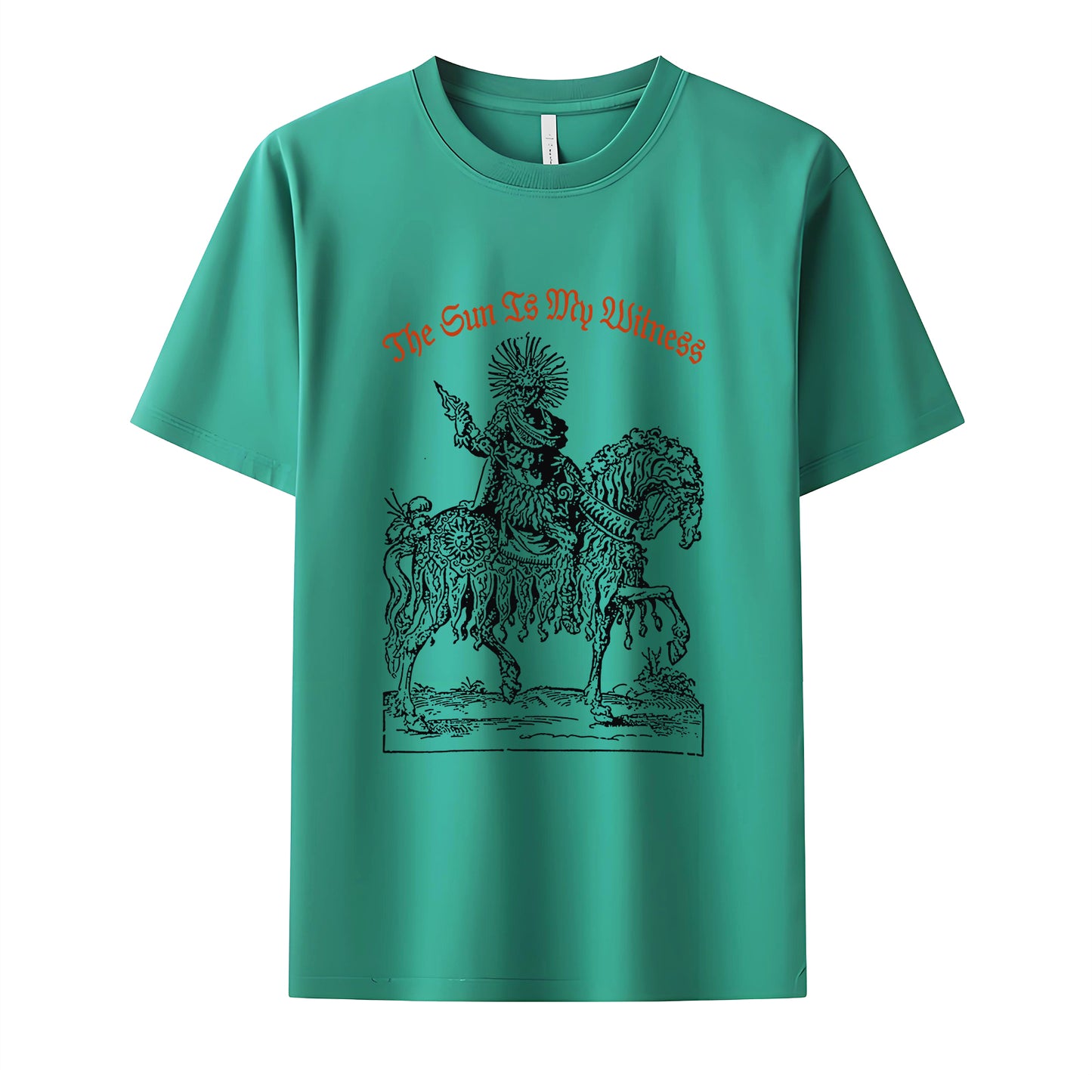 The Sun Is My Witness Neck Short-Sleeve T-Shirt Soft & Breathable