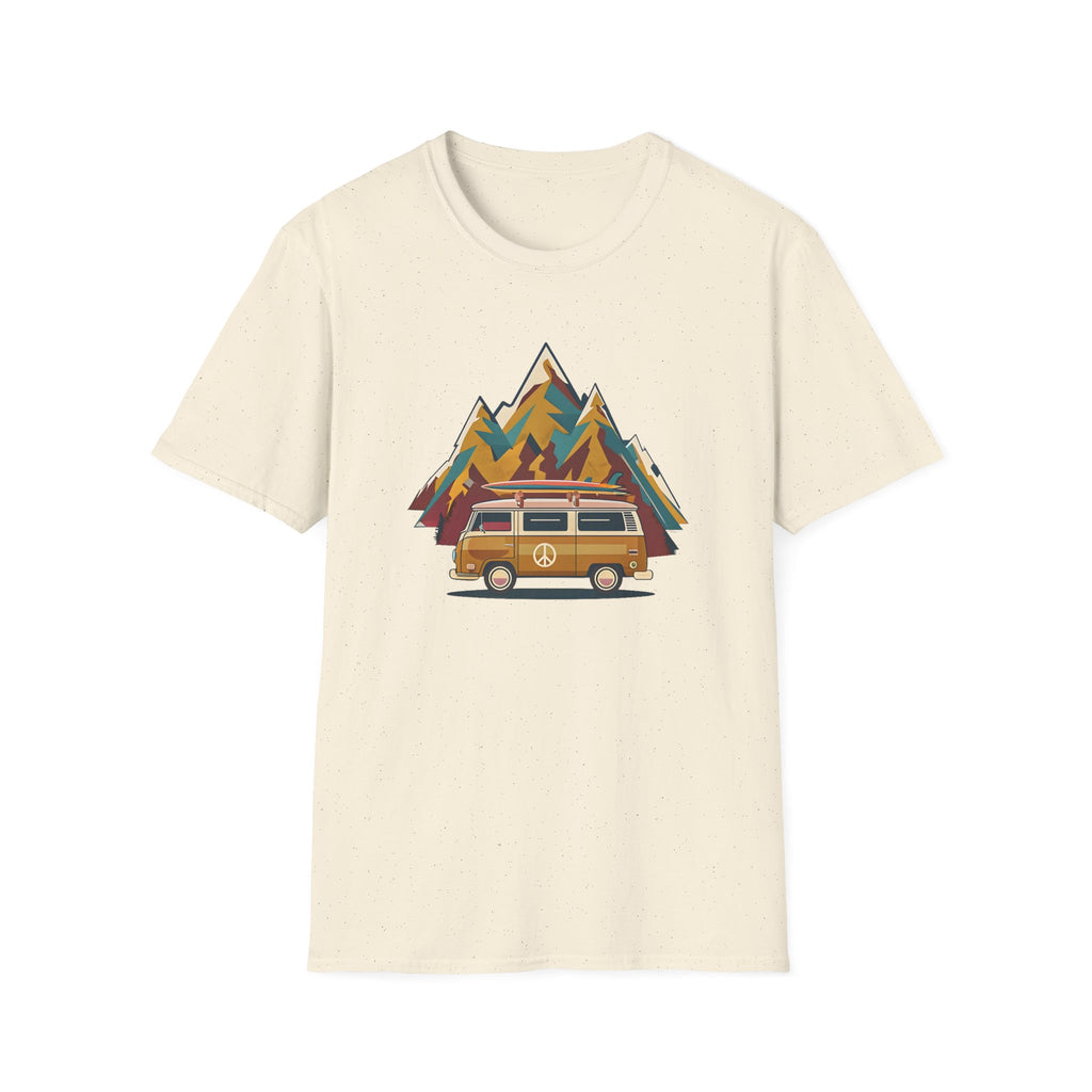 70s Adventure Van with Peace - Classic Fit
