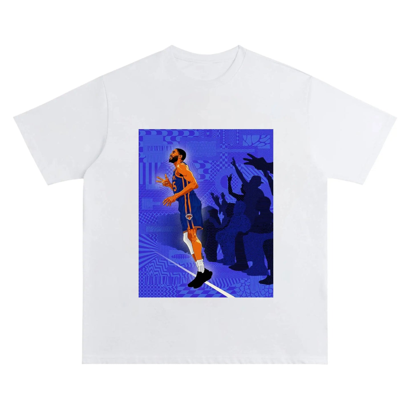 NYK SLAM SHADOW TEE – Neon Hoops Impact Crew Neck Short-Sleeve T-Shirt Unisex