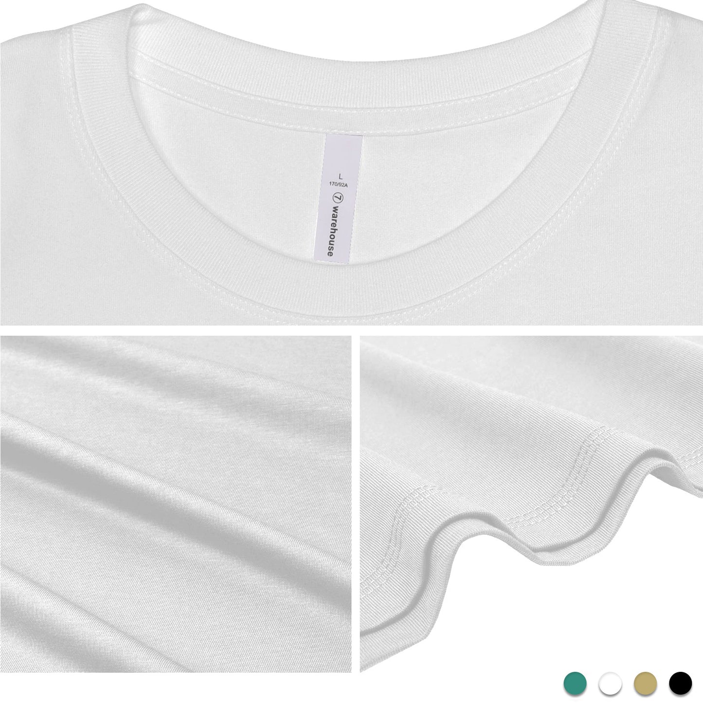 KANJI SPIDERS Crew Neck Short-Sleeve T-Shirt Soft & Breathable