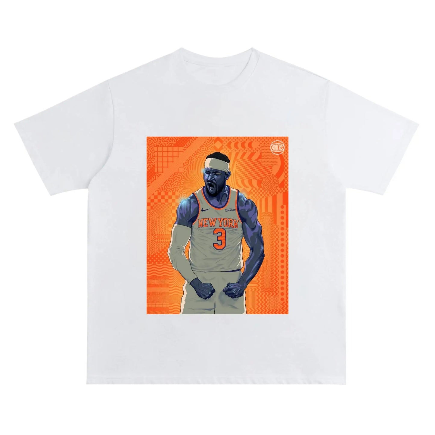 NYK SLAM SHADOW TEE – Neon Hoops Impact Crew Neck Short-Sleeve T-Shirt Unisex