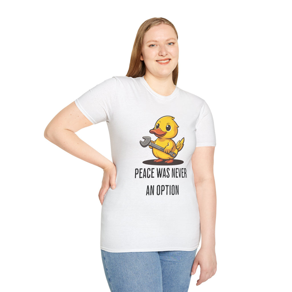 Peace Was Never An Option Duck Wernch - Classic Fit