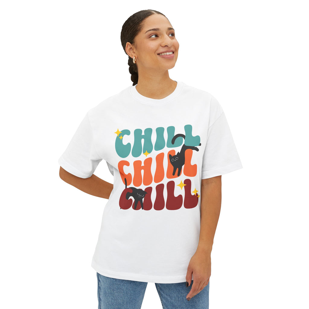 Chill Cat - Oversized Fit