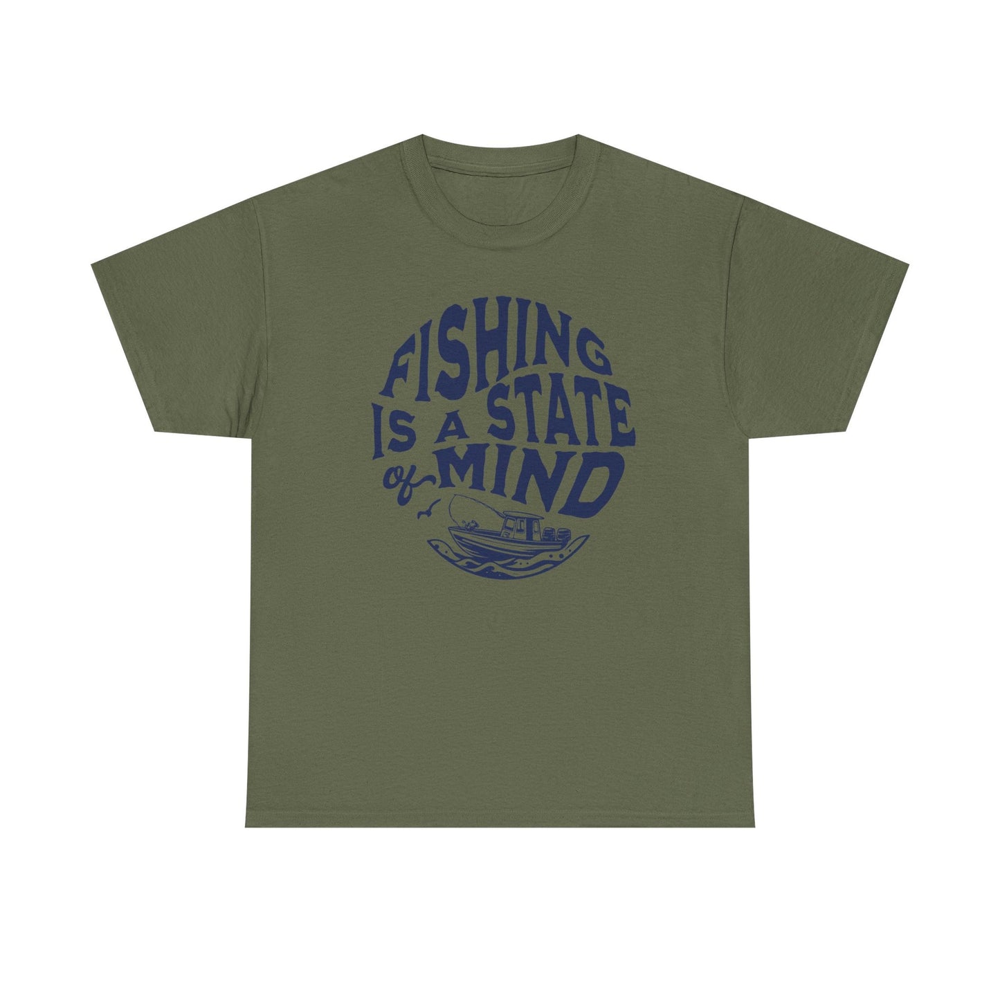 10-Fishing Puns Shirt Crew Neck Short-Sleeve T-Shirt – Classic & Comfortable