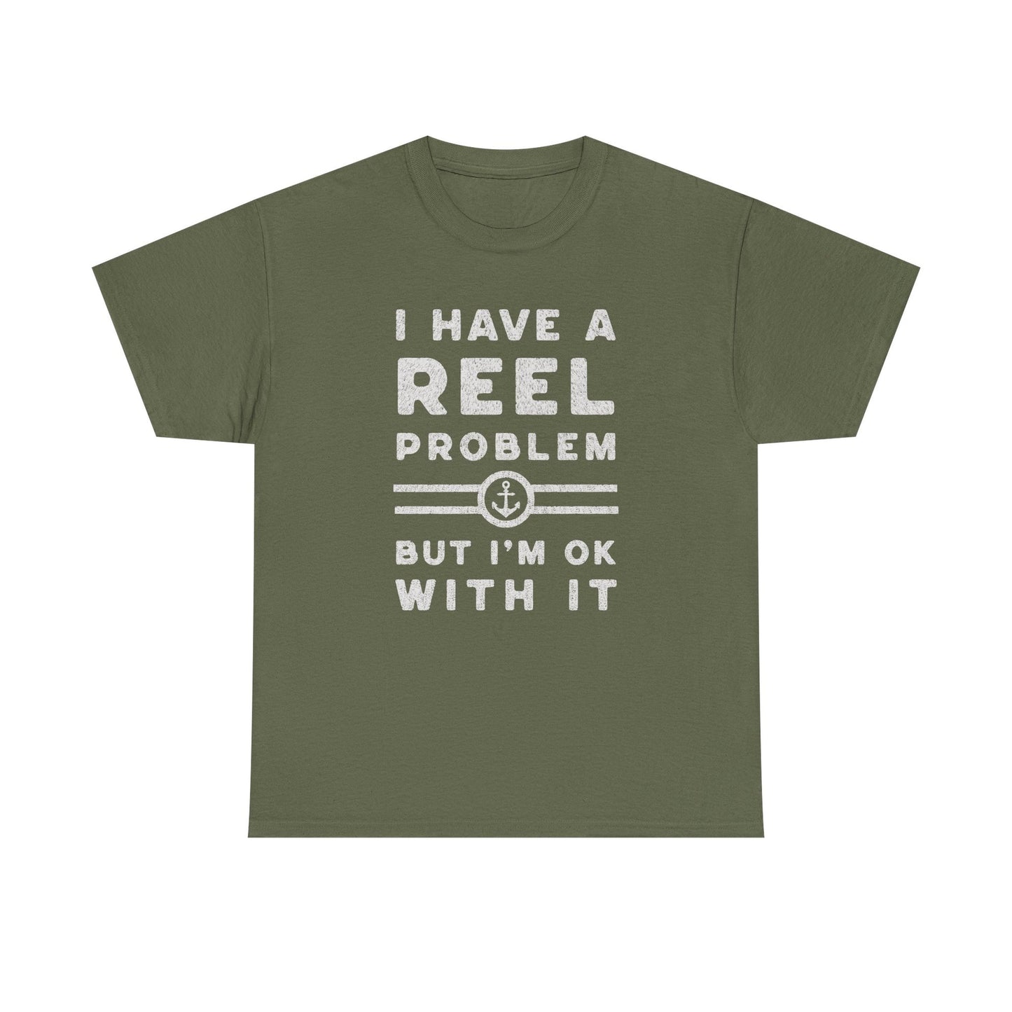 7-Fishing Puns Shirt Crew Neck Short-Sleeve T-Shirt – Classic & Comfortable