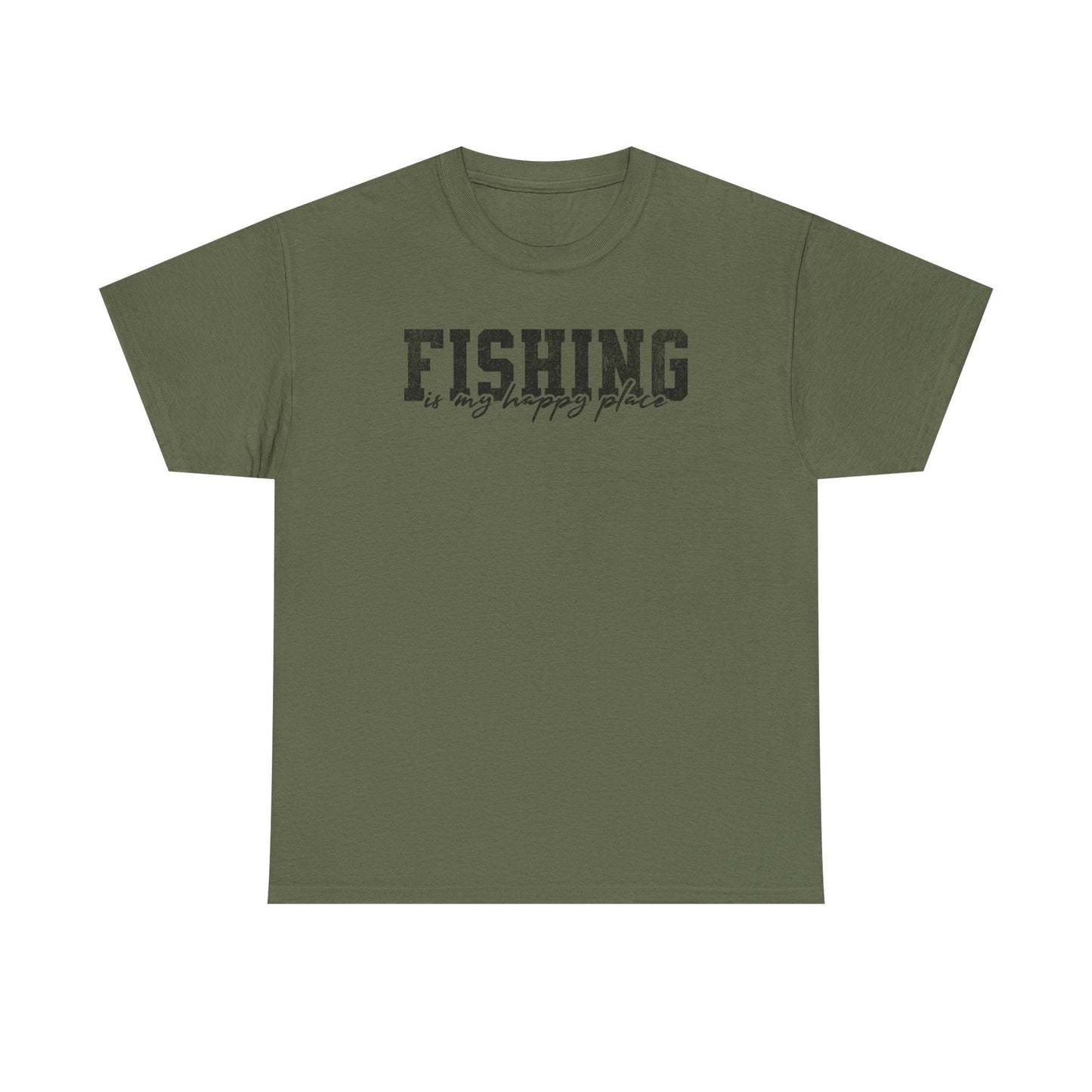 11-Fishing Puns Shirt Crew Neck Short-Sleeve T-Shirt – Classic & Comfortable