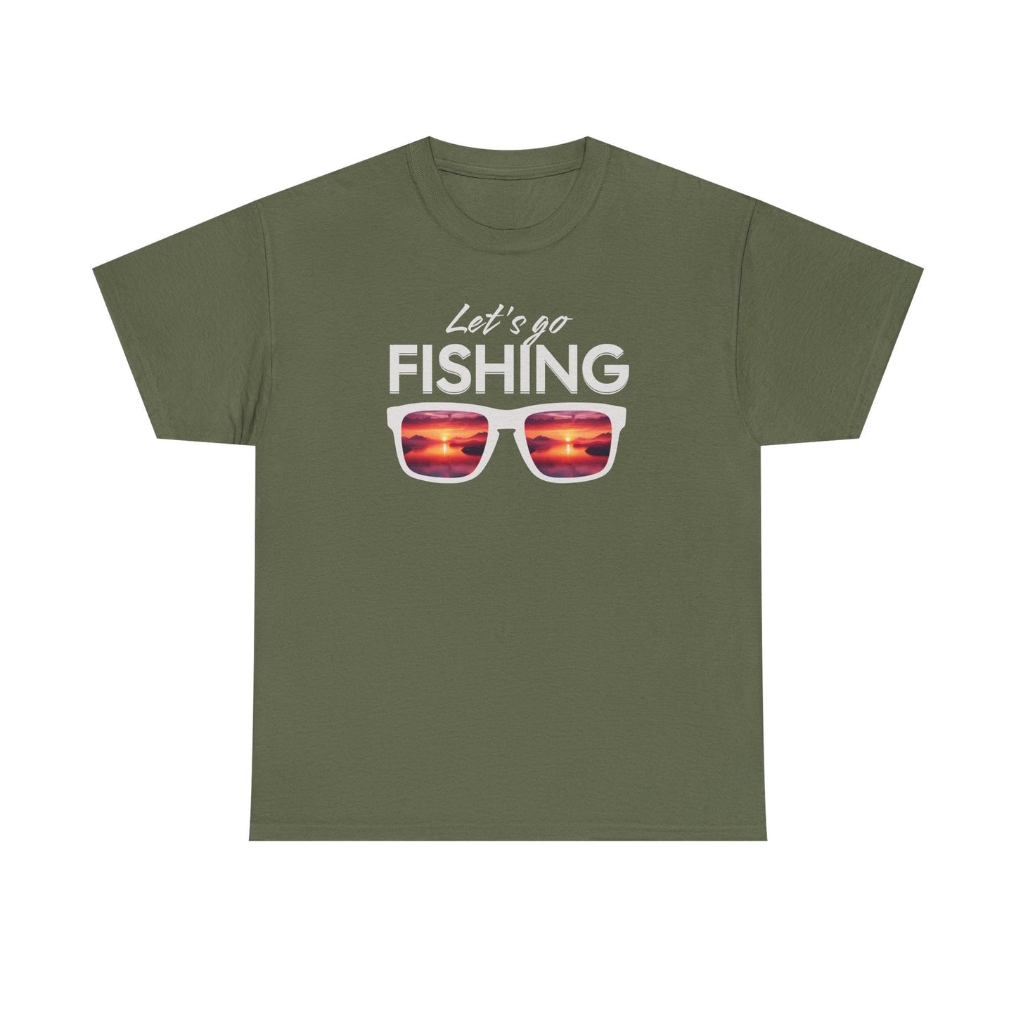 8-Fishing Puns Shirt Crew Neck Short-Sleeve T-Shirt – Classic & Comfortable