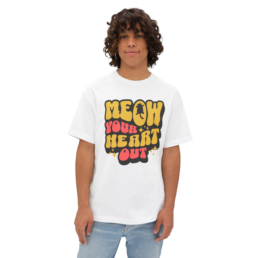 Meow Your Heart Out - Oversized Fit