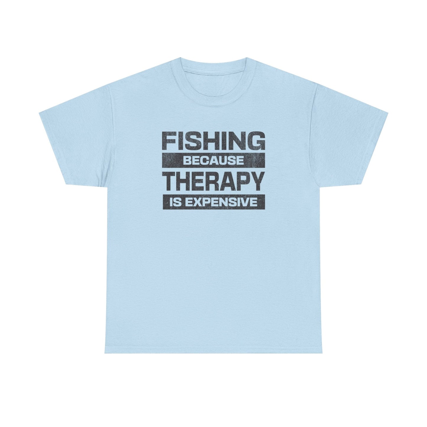 2-Fishing Puns Shirt Crew Neck Short-Sleeve T-Shirt – Classic & Comfortable