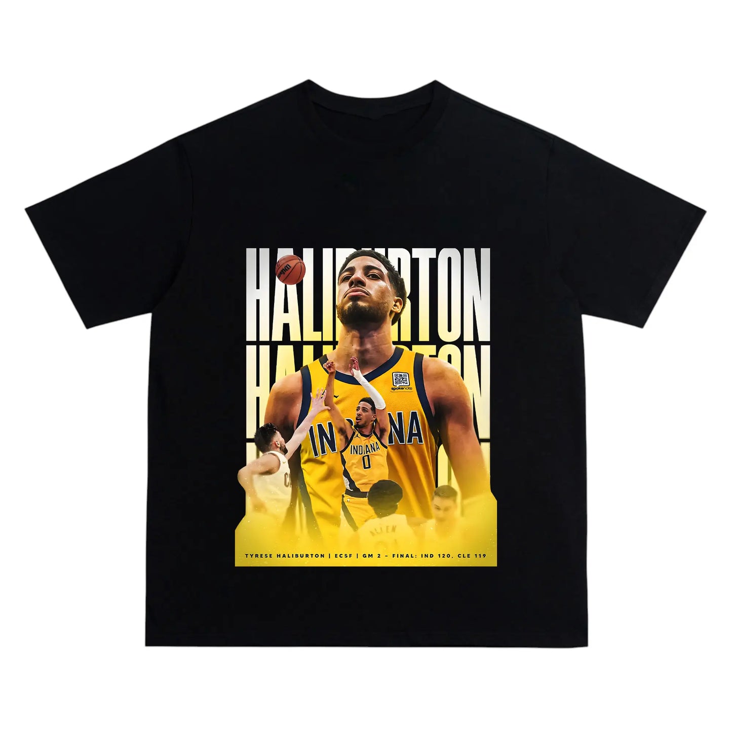 Haliburton 0.3sec Buzzer-Beater T-Shirt – Iconic Game 1 Winner vs Thunder