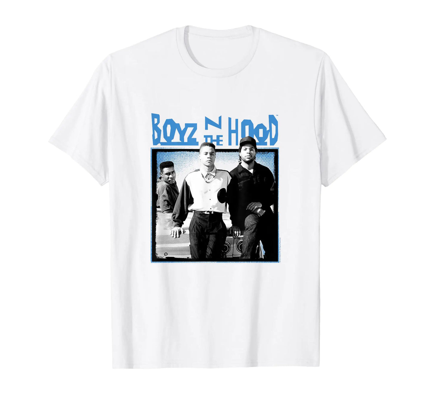 Boyz in The Hood Crew Neck Short-Sleeve T-Shirt Soft and Breathable