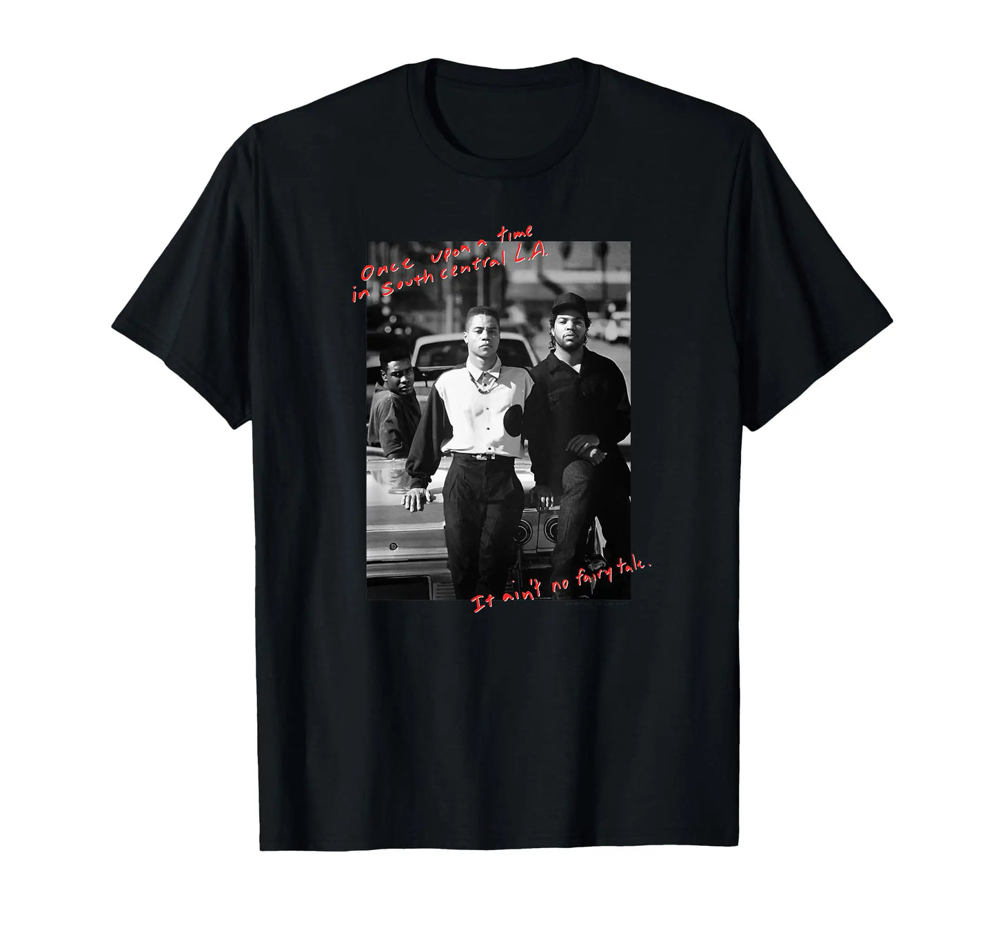Boyz in The Hood Crew Neck Short-Sleeve T-Shirt Soft and Breathable