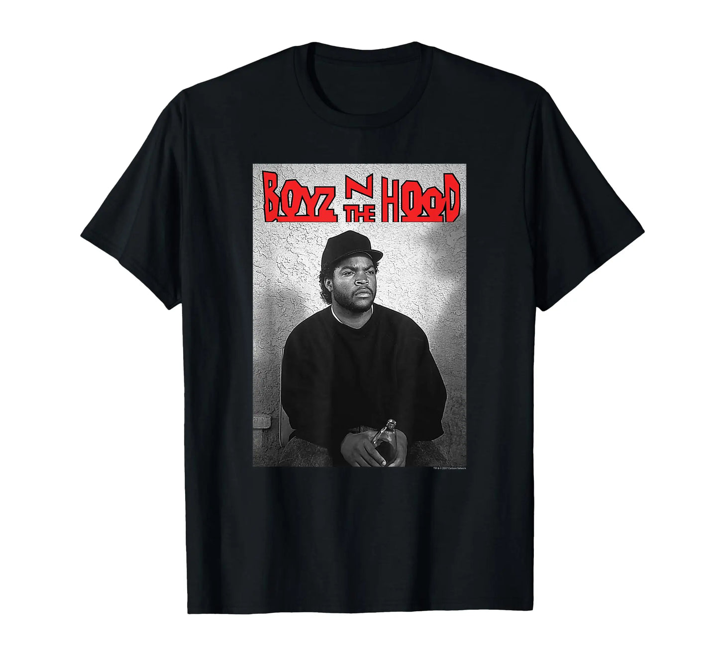 Boyz in The Hood Crew Neck Short-Sleeve T-Shirt Soft and Breathable