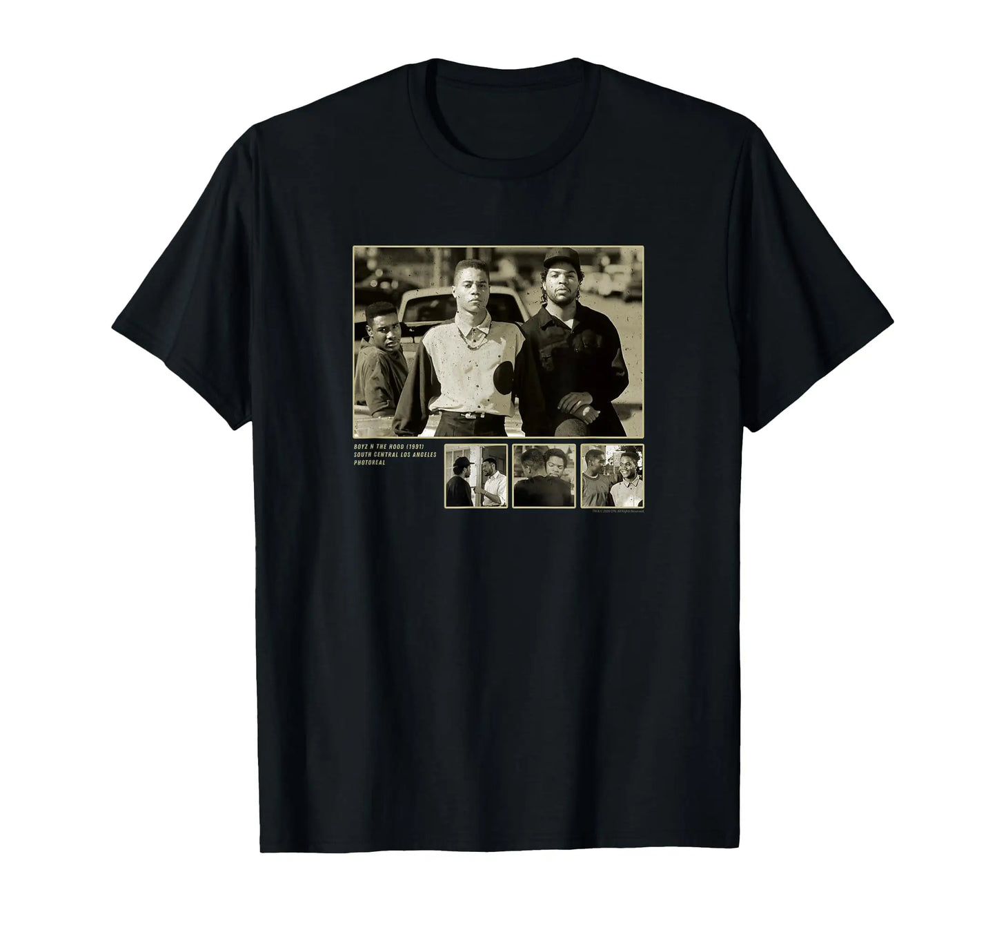 Boyz in The Hood Crew Neck Short-Sleeve T-Shirt Soft and Breathable