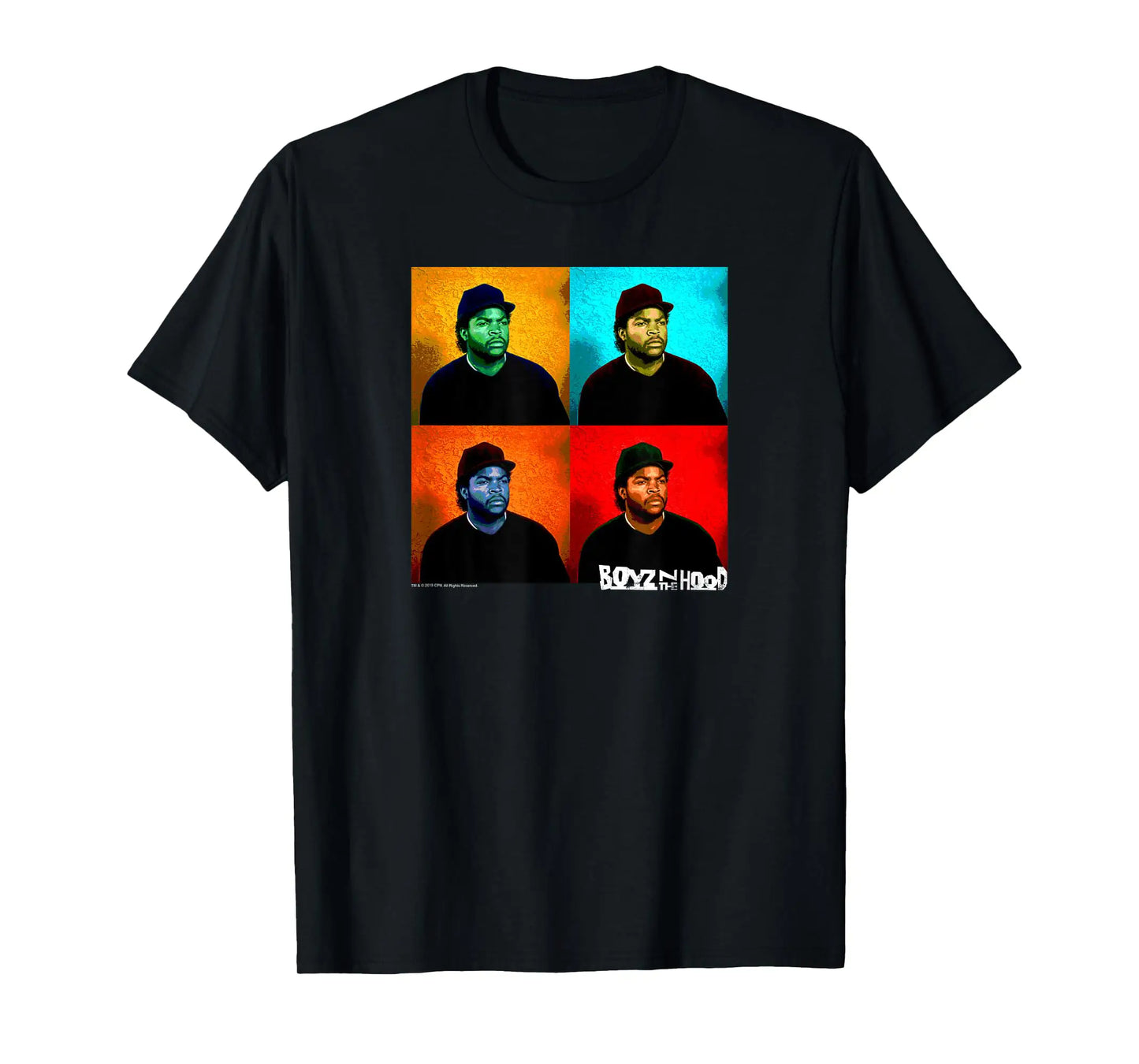 Boyz in The Hood Crew Neck Short-Sleeve T-Shirt Soft and Breathable