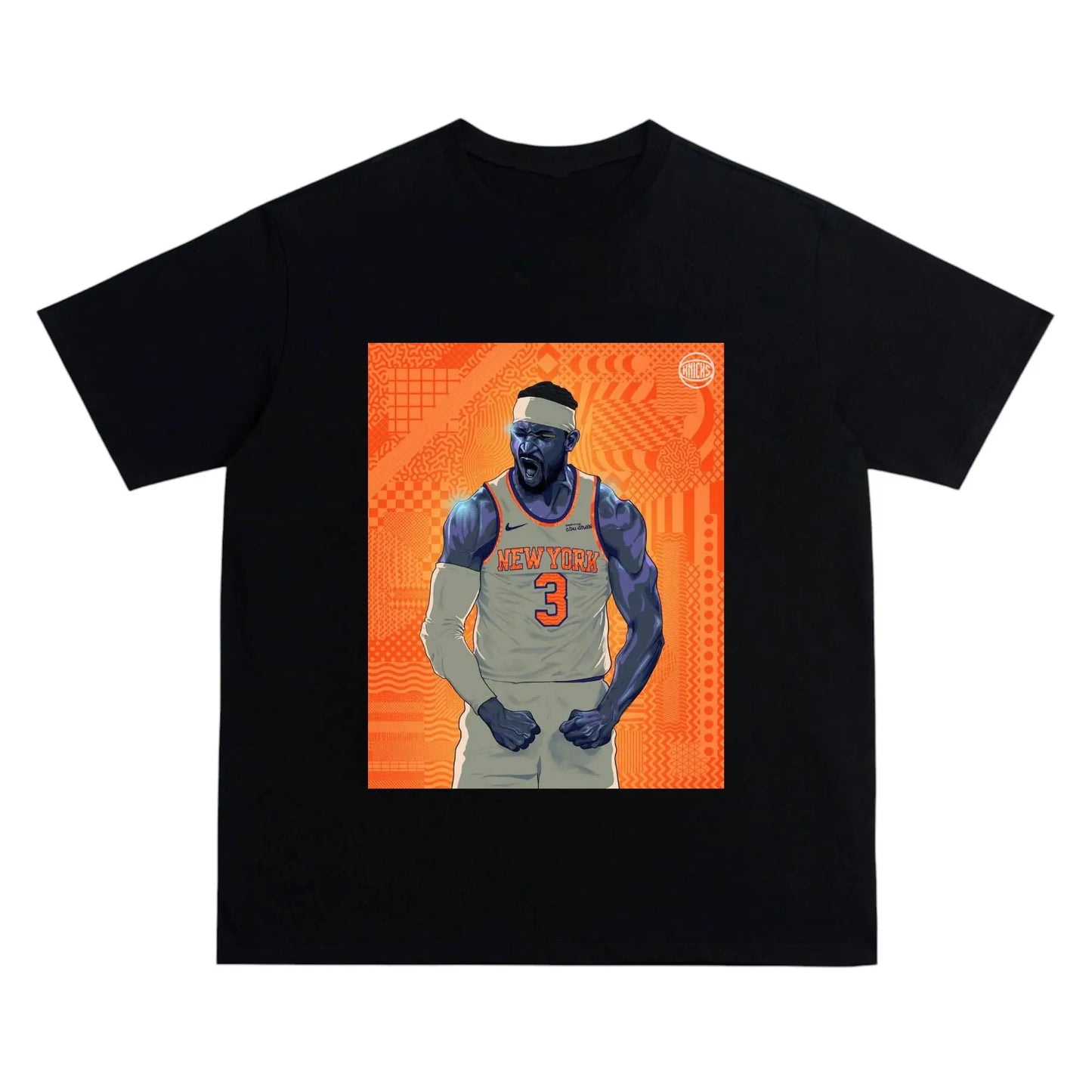 NYK SLAM SHADOW TEE – Neon Hoops Impact Crew Neck Short-Sleeve T-Shirt Unisex