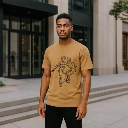 Love And Death Tee Neck Short-Sleeve T-Shirt Soft & Breathable