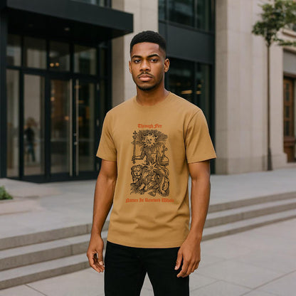 Through Fire Nature Is Renewed Whole Neck Short-Sleeve T-Shirt Soft & Breathable