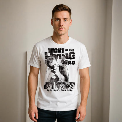 NOTLD CHARACTER PANELS Crew Neck Short-Sleeve T-Shirt Soft & Breathable