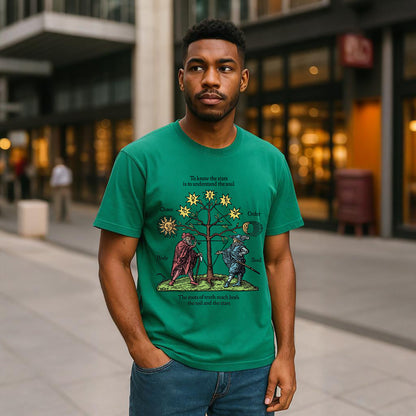 Roots of Truth Neck Short-Sleeve T-Shirt Soft & Breathable