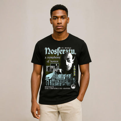 NOSFERATU 1922 Crew Neck Short-Sleeve T-Shirt Soft and Breathable