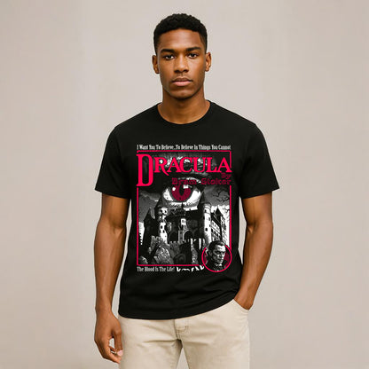 DRACULA 1897 Crew Neck Short-Sleeve T-Shirt Soft & Breathable