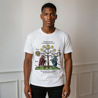 Roots of Truth Neck Short-Sleeve T-Shirt Soft & Breathable