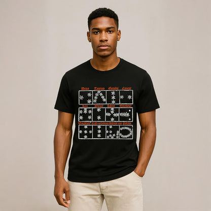 Zodiac Neck Short-Sleeve T-Shirt Soft & Breathable