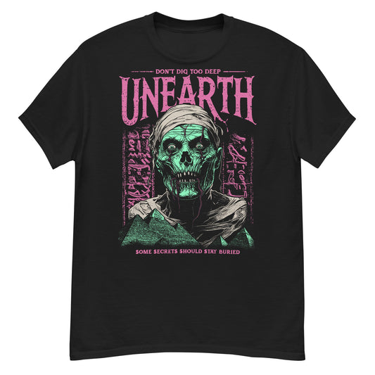 Worm Face Crew Neck Short-Sleeve T-Shirt Soft and Breathable