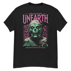 Worm Face Crew Neck Short-Sleeve T-Shirt Soft and Breathable