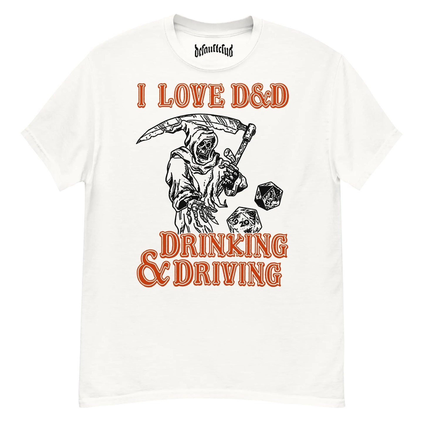 Drinking & Driving Crew Neck Short-Sleeve T-Shirt Soft & Breathable