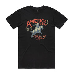 AMFEST '24 COWBOY Neck Short-Sleeve T-Shirt Soft & Breathable