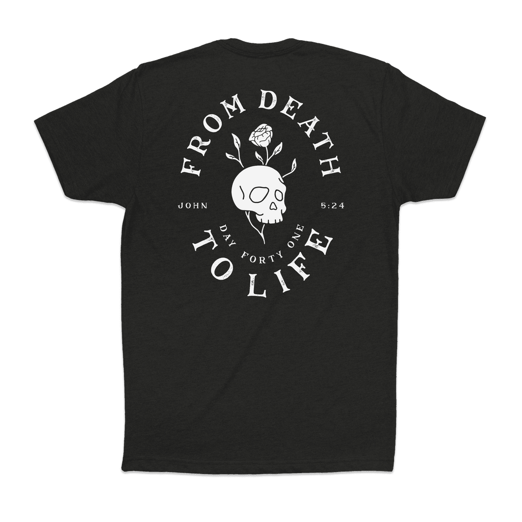Death to Life Neck Short-Sleeve T-Shirt Soft & Breathable